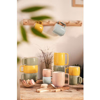 ツヴィリングJ.A.ヘンケルスジャパン ストウブ スタッキングマグ M 350ml ユーカリ レンジ カップ 食洗機 1個