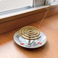 金鳥の渦巻用 美濃焼 蚊取線香受け皿 蚊取り線香 ホルダー 1セット（1個×2） KINCHO キンチョー 限定