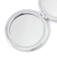 イニシャルグリッターコンパクトミラー M LAKOLE/ラコレ