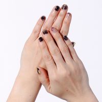 ジェルネイルシール-025 グレー LAKOLE/ラコレ