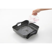 ファミリー・ライフ 煙をおさえたコンパクトプレート a33913 1台（直送品）