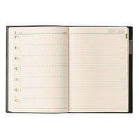 日本能率協会マネジメントセンター 【2025年4月版】NOLTY 能率手帳 A5 片側1週間+ノート 黒 9607 1冊（直送品）