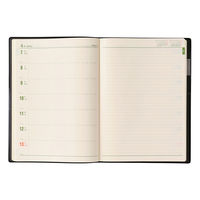 日本能率協会マネジメントセンター 【2025年4月版】NOLTY 能率手帳 B5 片側1週間+ノート 黒 9604 1冊（直送品）