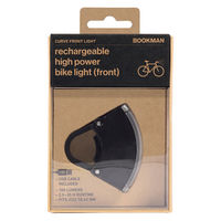 BOOKMAN Curve Front Light 自転車用カーブフロントライト Black 415 1個（直送品）