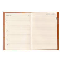 日本能率協会マネジメントセンター 【2025年4月版】NOLTY エクリ A5-1 片側1週間+ノート キャメル 9672 1冊（直送品）