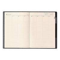 日本能率協会マネジメントセンター 【2025年4月版】NOLTY エクリ A5-3 バーチカル ブラック 9675 1冊（直送品）