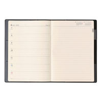 日本能率協会マネジメントセンター 【2025年4月版】NOLTY エクリ A5-1 片側1週間+ノート ブラック 9671 1冊（直送品）