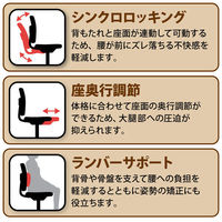 コクヨ エントリー2 ブラック樹脂脚 ブラック CCR-ET2P301D-W 1脚（わけあり品）