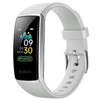 グリーンハウス コンパクト スマートウォッチ シルバー GH-SMWB-SV 1台