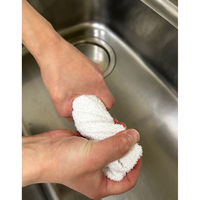 日繊商工 使い捨てにもぴったりな雑巾 ■やや厚手 ■白色 832004-(20) 1箱(20枚入)（直送品）