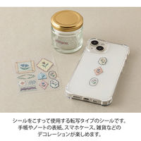 デザインフィル 転写シール ツヤ 花柄 82697006 1セット(1パック×5)（直送品）