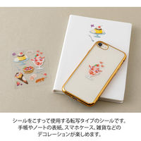 デザインフィル 転写シール ツヤ おやつ柄 82699006 1セット(1パック×5)（直送品）