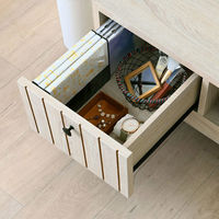 4FUL 佐藤産業 TIFFY ローボード 幅800×奥行400×高さ350mm アイボリー TF35-80L IV 1台（直送品）