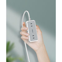 TESSAN 延長コード2m 電源タップ AC 4口 USB-A 3口 TS-704 1個（直送品）