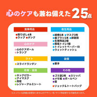 エムアンドティー 心のケア入り防災バッグ 25点(保冷保温トート)ブラック 6300062383 1セット（直送品）