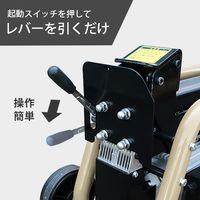 ミナト電機工業 薪割り機 LSM-5B 4分割カッター+10m延長コード付セット 1個（直送品）