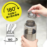 シービージャパン mlte EDGE Bottle 1000 ブラウン 目盛り ハンドル付き 軽量 4573306872900 1本