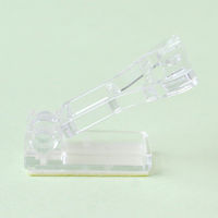 日本紐釦貿易 立てて飾れる缶バッジスタンドラチェットパーツ 両面テープ付 SRP-10 1袋(10個)