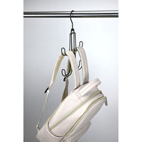 サワフジ リュックハンガーが2個掛けられるハンガー BK 4973306390341 1個