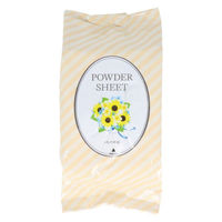 iiもの本舗 さらさらパウダーシート サンフラワーの香り 徳用 50枚入 4589596694092 1セット(36袋×50枚入)（直送品）