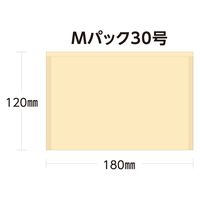 武蔵野産業 食品袋 Mパック30号 黄 4580311240044 1セット(1箱(500枚入)×8)（直送品）