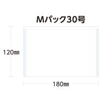 武蔵野産業 食品袋 Mパック30号 白 4580311240037 1セット(1箱(500枚入)×8)（直送品）