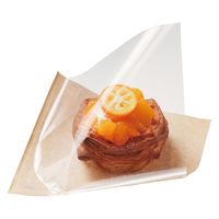 武蔵野産業 食品袋 Mバーガー袋 4580311241515 1セット(1袋(100枚入)×50)（直送品）