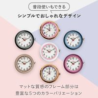 松吉医科器械 マツヨシナースウォッチφ30クリップMY-NS0440PGB 懐中時計 看護師 MY-NS0440PGB(ブラウン) 1個（直送品）