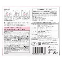 【業務用】5層立体SOUCORE MASK医療用 さくらピンク 個別包装20枚入 4573508630438 1箱(20枚入)（直送品）