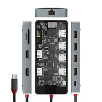 エアリア 透明パネル多機能USBハブ SEEーTHROUGH5 SDーCMULTI05 1個