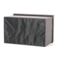 ストレージスツール（モノクロ）(W48cm) グレー LAKOLE/ラコレ