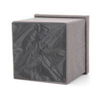 ストレージスツール（スクエア） グレー LAKOLE/ラコレ