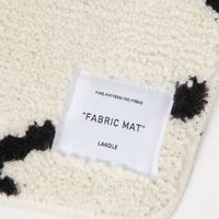 フロアマット(45×60cm) ホワイト LAKOLE/ラコレ