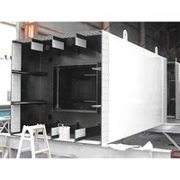 エスコ 50mmx25m 養生テープ(強耐候/白) EA944ML-56 1セット(7巻)（直送品）