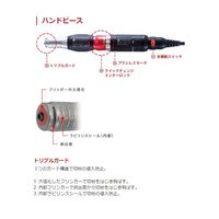 エスコ 1000ー20000rpm マイクログラインダーセット EA818HE-2 1セット（直送品）