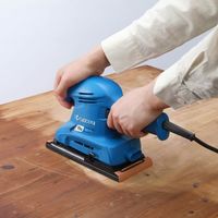 エスコ 93x228mm 電動サンダーセット(ペーパー付) EA809XF-3SC 1セット（直送品）