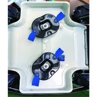 三陽金属 自走式草刈機用替刃 スパイダーモア対応フリーナイフ 幅広タイプ 1台分 0616 1セット 645-3683（直送品）