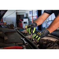 アンセル・ヘルスケア・ジャパン Ansell 耐衝撃ニトリル背抜き手袋 リンガーズ R840 Sサイズ R840-7 1双 577-4038（直送品）