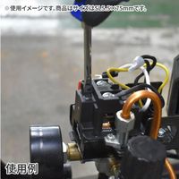 ワールドツール アストロプロダクツ AP 貫通マイナスドライバーボルスター付SL6.5×100mm 2002000035882 1本（直送品）