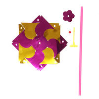 三洋堂 組み立てキラキラかざぐるま 4710 1袋（24個）