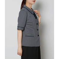 ボンマックス オーバーブラウス ブルーグレイ 15号 AJ0860 AJ0860-2-15G 1着（直送品）