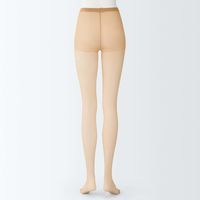 【レディース】無印良品 婦人 サポートタイプ ２０デニール ストッキング（３足組） 婦人Ｍ ヌードベージュ 良品計画