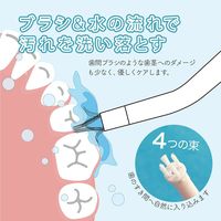 【口腔洗浄器】 アントレックス スキ間シャワー スクイーズ ブルー 口腔内洗浄器 口腔ケア 歯間ブラシ 1台