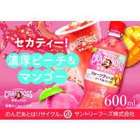 サントリーフーズ クラフトボス フルーツティーエード 600ml 1セット（48本）