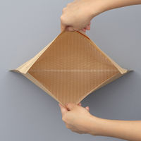 アスクル クッション封筒 茶 A4サイズ 10枚入り KHTB06 1袋(10枚) オリジナル