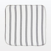 無印良品 インド綿 先染めふきん ６枚組 チャコールグレー 約４０×４０ｃｍ 良品計画