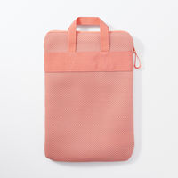 無印良品 ポリエステル 縦型クッションタブレットケース １１型用 ピンク 良品計画