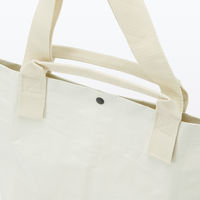 無印良品 ポリプロピレンシートトートバッグ ライトベージュ 約幅５３×高さ３６×マチ幅１９ｃｍ 良品計画