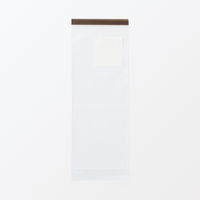 無印良品 マチ付きダブルチャック フリーザーバッグ ロング １６枚入り 1セット（1袋（16枚入）×2） 良品計画