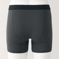 【メンズ】無印良品 紳士 なめらか 前開きボクサーパンツ 紳士Ｍ ダークグレー 良品計画